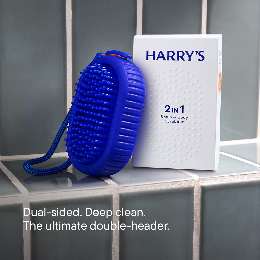 Harry’s 2 In 1 Scalp &amp; Body Scrubber